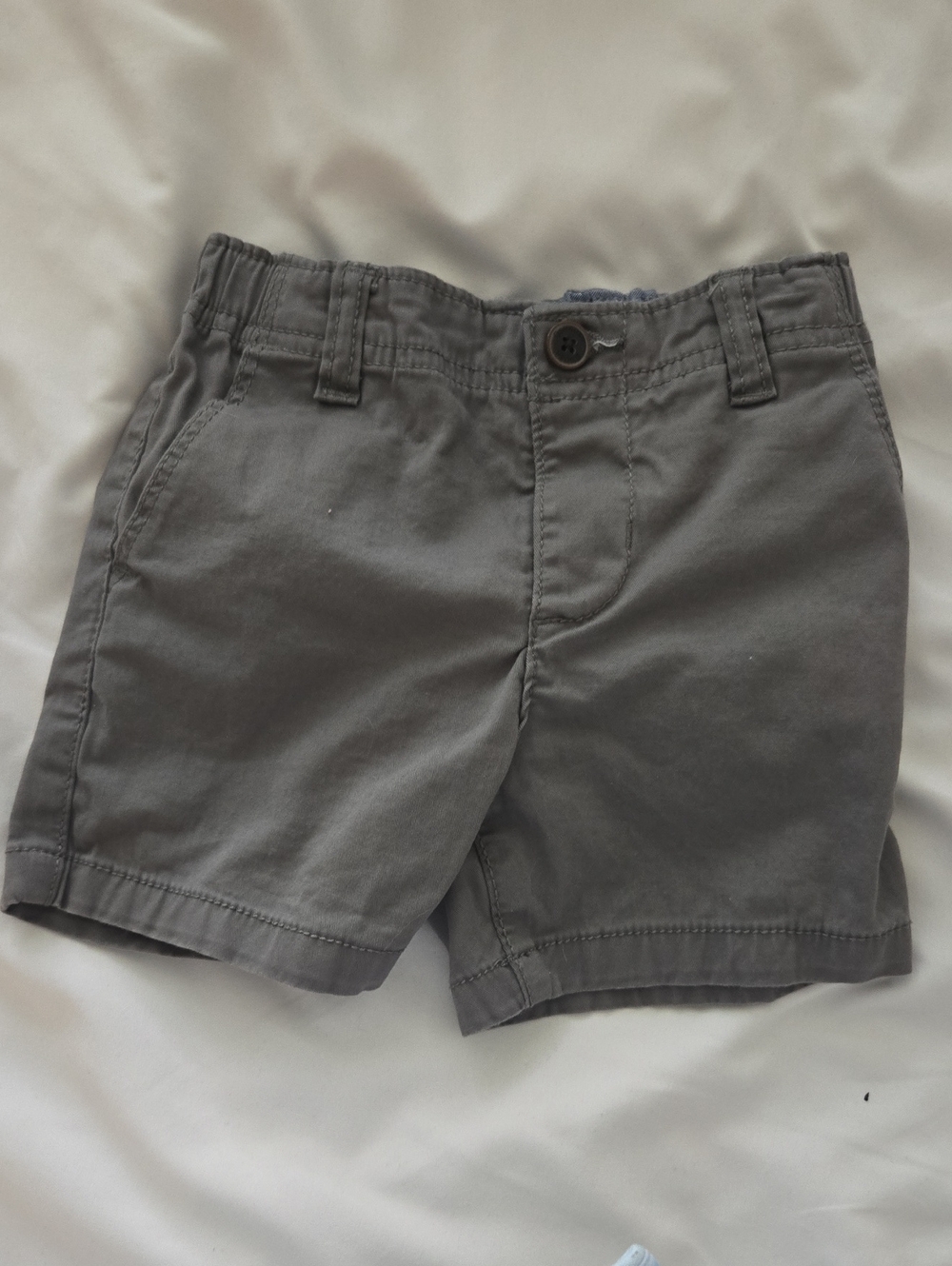 OshKosh B'gosh Gray Pull-On Shorts